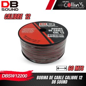 BOBINA DE CABLE CALIBRE 12 DB SOUND DBSW12200