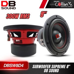 SUBWOOFER SUPREME 8" DB SOUND DBSW8D4