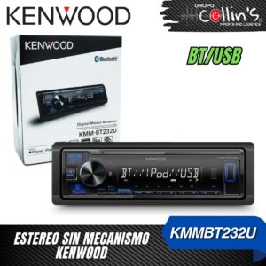 ESTÉREO SIN MECANISMO KENWOOD KMMBT232U