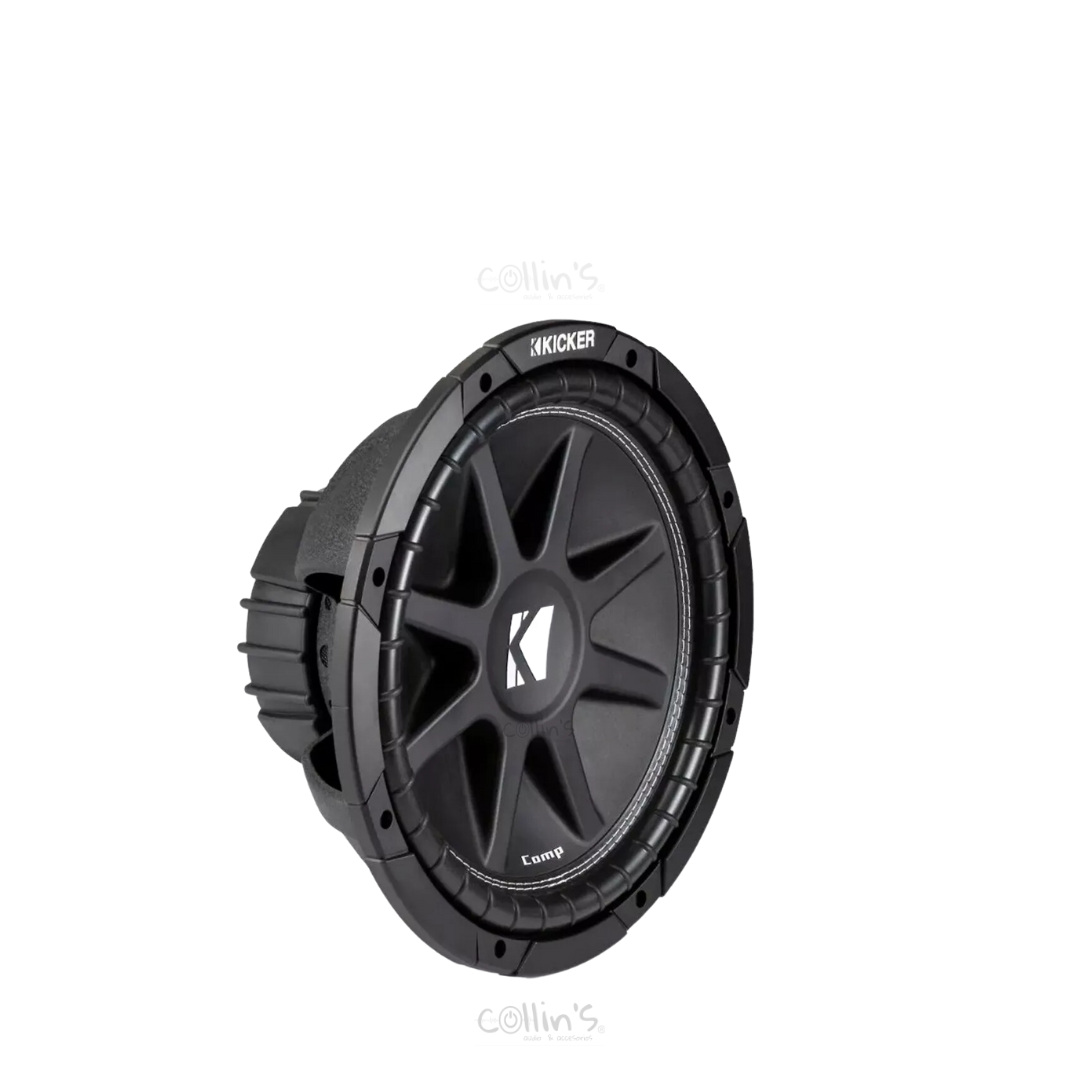Kicker (2) 43C124 12 Comp C12 Series Sub 300W Car Subwoofer & HA-A400.1 Amp eBa