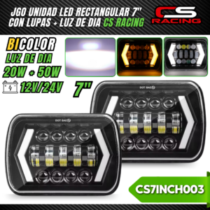 UNIDAD RECTANGULAR 7" CS7INCH003