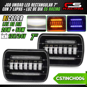 UNIDAD RECTANGULAR 7" CS7INCH004
