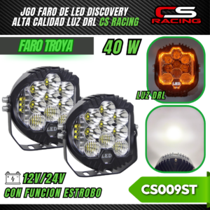 FARO DE LUZ LED DISCOVERY ESTROBO CS RACING CS009ST