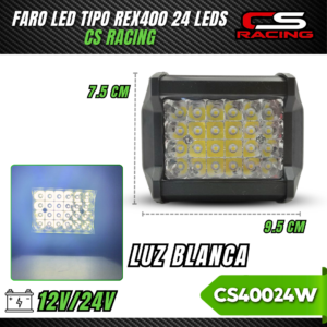 FARO DE LUZ LED TIPO REX400 CS RACING CS40024