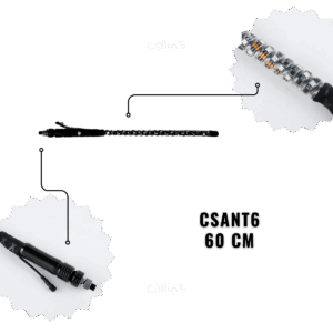 ANTENA LUZ LED CS RACING 60 CM CSANT6