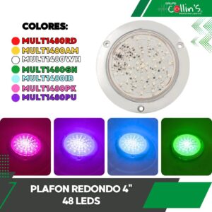 PLAFON REDONDO 4"