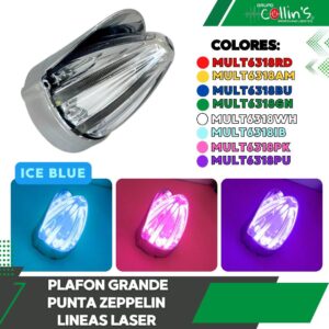 PLAFON GRANDE PUNTA ZEPPELINLINEAS LASER
