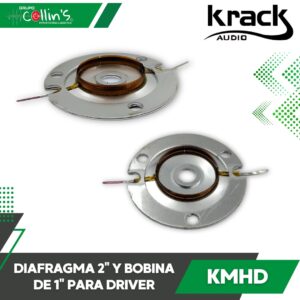 DIAFRAGMA 2" Y BOBINA DE 1" PARA DRIVER KMHD