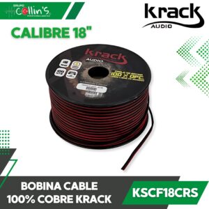 BOBINA DE CABLE 100% COBRE  CAL.18 KSCF18CRS