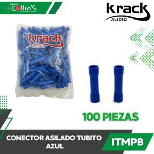 CONECTOR AISLADO TUBIITO AZUL