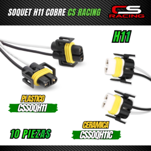 SOQUET CS RACING H11 EXCELENTE CALIDAD