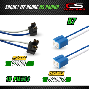 SOQUET CS RACING H7 EXCELENTE CALIDAD