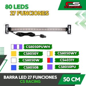 BARRA LED 27 FUNCIONES CS RACING
