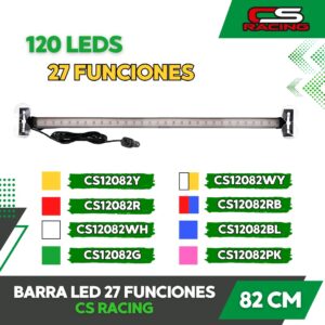 BARRA LED 27 FUNCIONES CS RACING