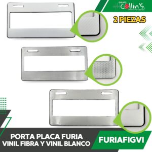 PORTA PLACA FURIA VINIL FURIAFIGVI