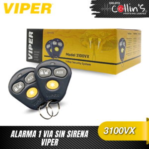 ALARMA VIPER 1 VIA SIN SIRENA 3100VX