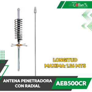 ANTENA PENETRADORA CON RADIAL AEB500CR