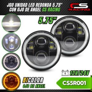 UNIDAD REDONDA 5.75" CS RACING CS5R001