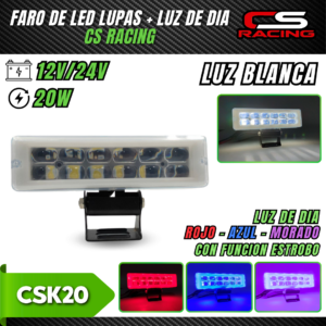FARO DE LED MULTICOLOR SUPER LUPAS CSK20