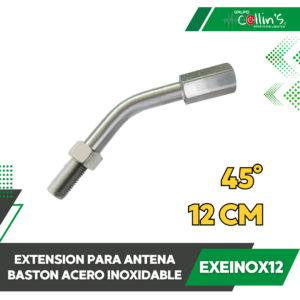 EXTENSION PARA ANTENA BASTON ACERO INOXIDABLE EXEINOX12