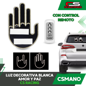 LUZ DECORATIVA BLANCA CS RACING CSMANO