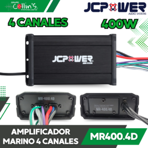 AMPLIFICADOR MARINO 1200W 1 CANAL MR600.1D