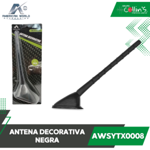 ANTENA DECORATIVA NEGRA AWSYTX0008