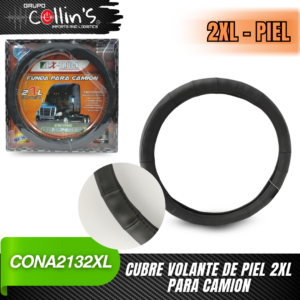 CUBRE VOLANTE DE PIEL PARA CAMION CONA2132XL