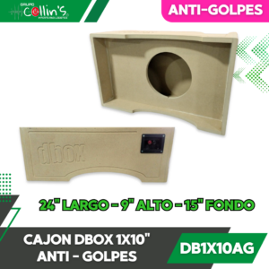 CAJON DBOX 1X10" ANTI-GOLPES DB1X10AG