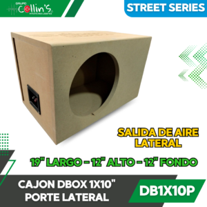 CAJON DBOX 1X10" PORTE LATERAL DB1X10P