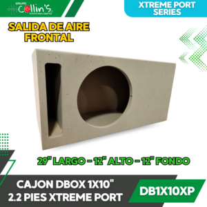 CAJON DBOX 1X10" XTREME PORT DB1X10XP