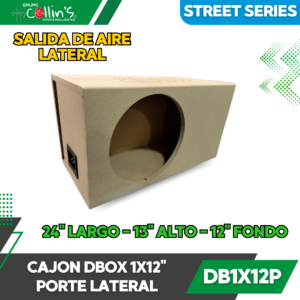 CAJON DBOX 1X12" PORTE LATERAL DB1X12P