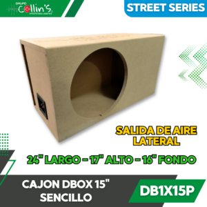 CAJON DBOX 15" SENCILLO DB1X15P
