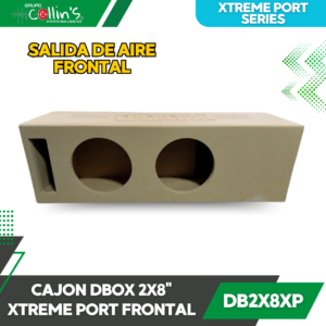CAJON DBOX 2X8" XTREME PORT FRONTAL DB2X8XP