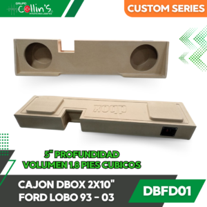 CAJON DBOX 2X10" FORD LOBO 93-03 DBFD01