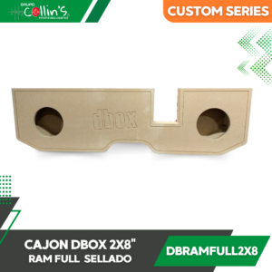 CAJON DBOX 2X8" RAM FULL SELLADO DBRAMFULL2X8