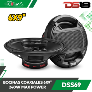 BOCINAS COAXIALES 6X9" DSS69