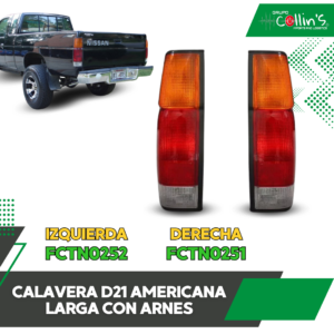 CALAVERA D21 AMERICANA LARGA CON ARNES FCTN025