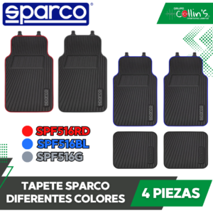 TAPETE SPARCO 4 PIEZAS SPF516