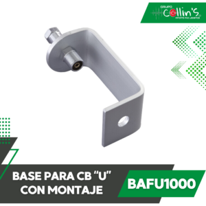 BASE PARA CB "U" CON MONTAJE BAFU1000