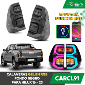 CALAVERAS GEL EN RBG PARA HILUX 16 -23 CARCL91