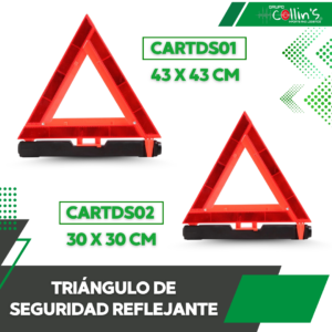 TRIANGULO DE SEGURIDAD REFLEJANTE CARTDS