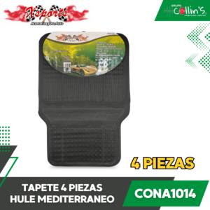 TAPETE HULE MEDITERRANEO 4 PIEZAS CONA1014