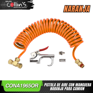 PISTOLA DE AIRE CON MANGUERA PARA CAMION CONA1965OR