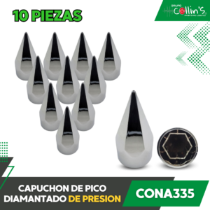 CAPUCHON DE PICO DIAMANTADO DE PRESION CONA335