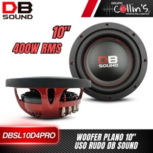 WOOFER PLANO 10" USO RUDO DB SOUND DBSL10D4PRO