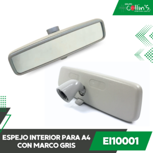 ESPEJO INTERIOR MARCO GRIS PARA A4 EI10001