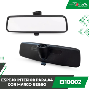 ESPEJO INTERIOR MARCO NEGRO PARA A4 EI10002