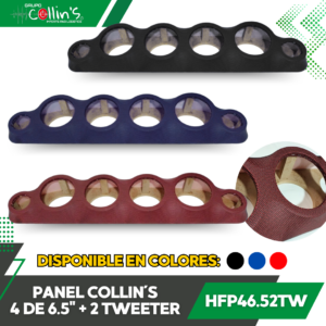 PANEL COLLIN´S 4 DE 6.5" + 2 TWEETERS HFP46.52TW