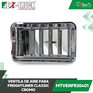VENTILA DE AIRE CROMADA PARA FREGHTLINER CLASSIC MTVENFR20401